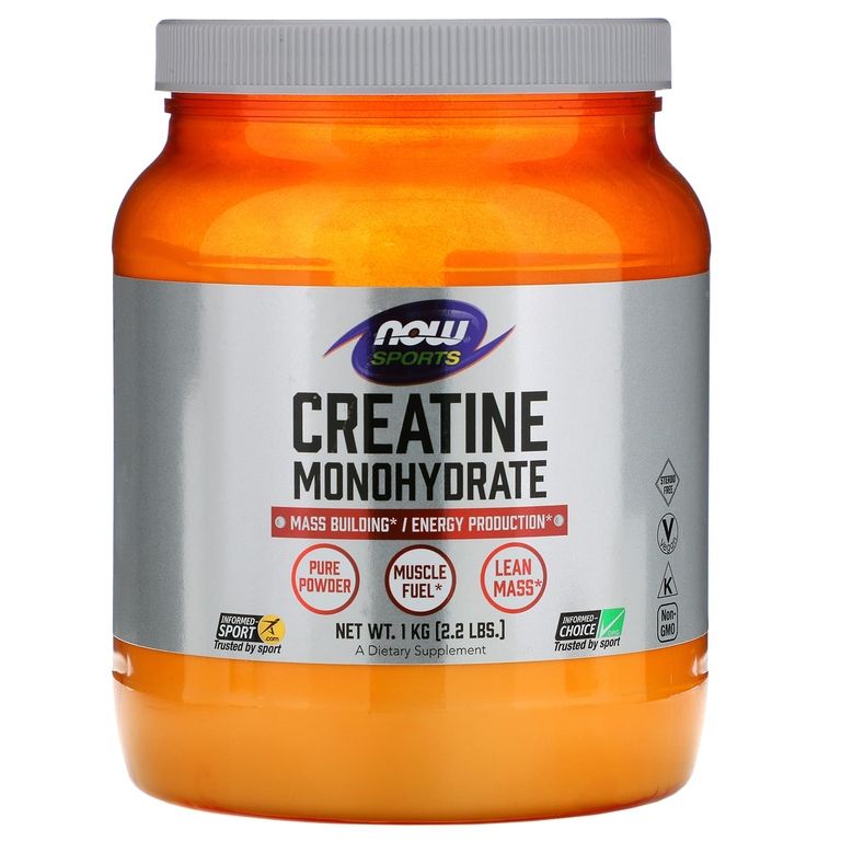 Креатин моногидрат NOW CREATINE POWDER PURE 22 LBS 1 KG 6899₽