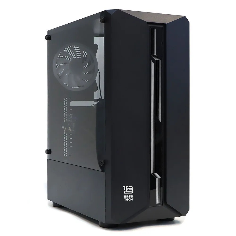 

Корпус компьютерный BaseTech eXtreme GFX-02 (BT-GFX-02-RGB) черный, eXtreme GFX-02