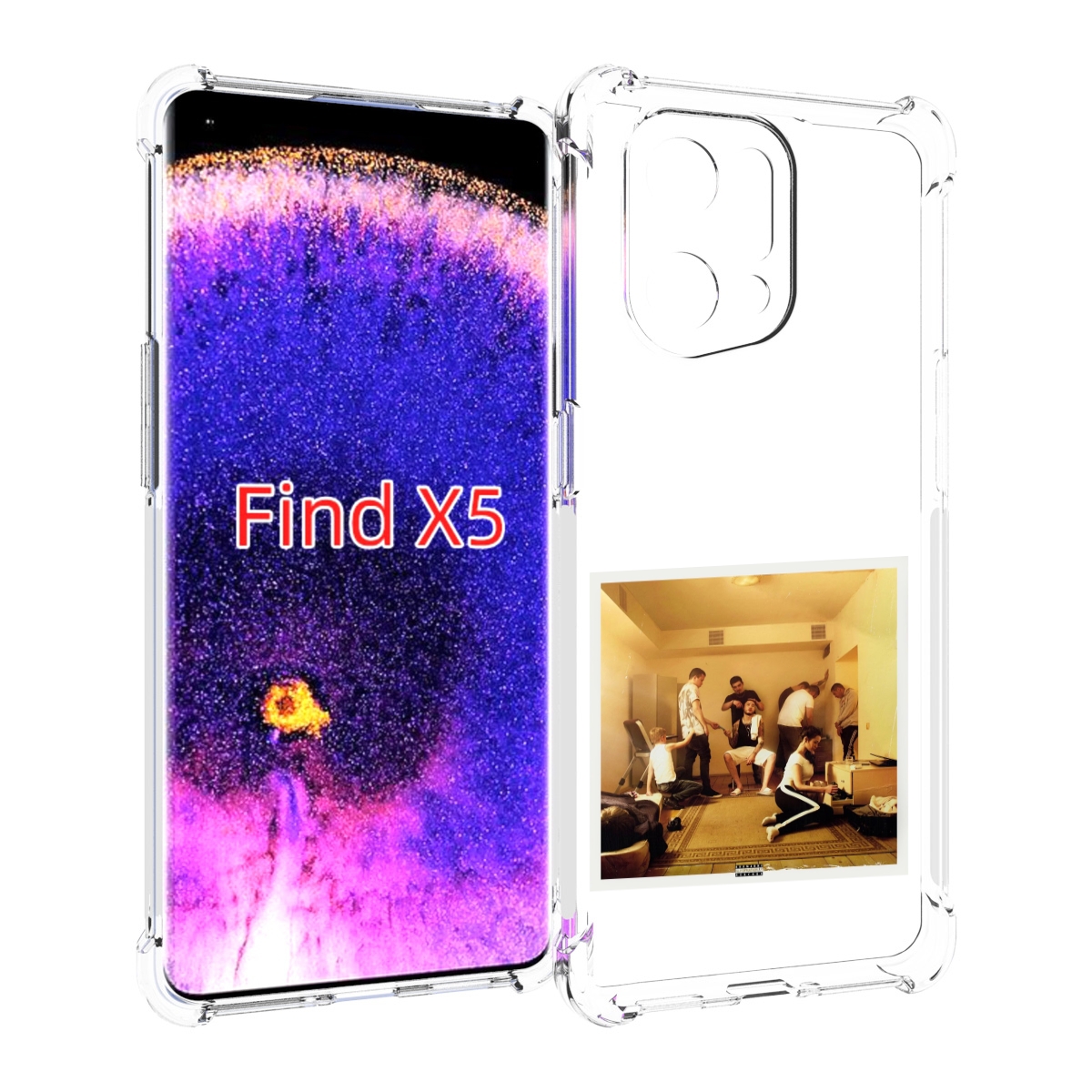 

Чехол MyPads Уроборос Скриптонит улица 36 для Oppo Find X5, Прозрачный, Tocco