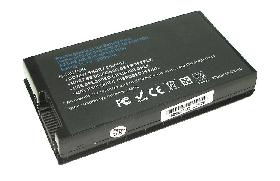 

Аккумулятор для ноутбука Asus A8Sr