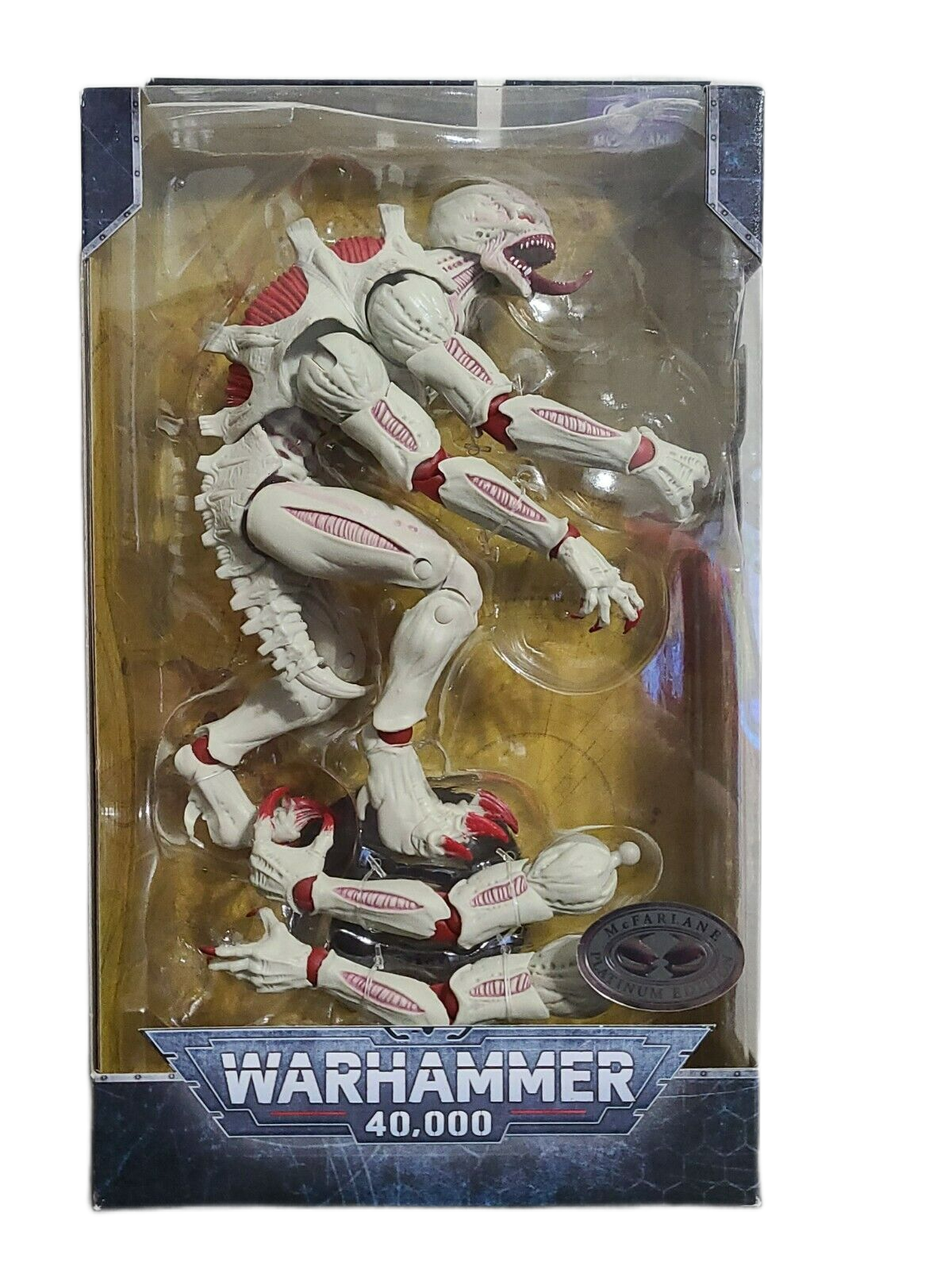 Фигурка Вархаммер Тиранид Ymgarl Genestealer Warhammer 40000 PLATINUM EDITION 18см MF10927