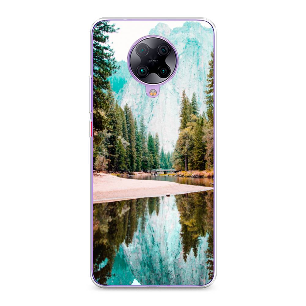 

Чехол Awog на Poco F2 Pro/Redmi K30 Pro "Горы 11", Разноцветный, 37050-4