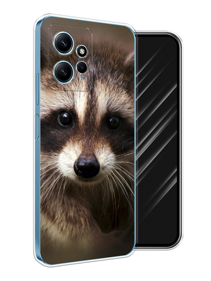 

Чехол Awog на Xiaomi Redmi Note 12 4G "Енот", Коричневый, 318350-1