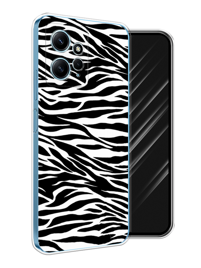 

Чехол Awog на Xiaomi Redmi Note 12 4G "Принт зебра", Белый;серый;черный, 318350-1