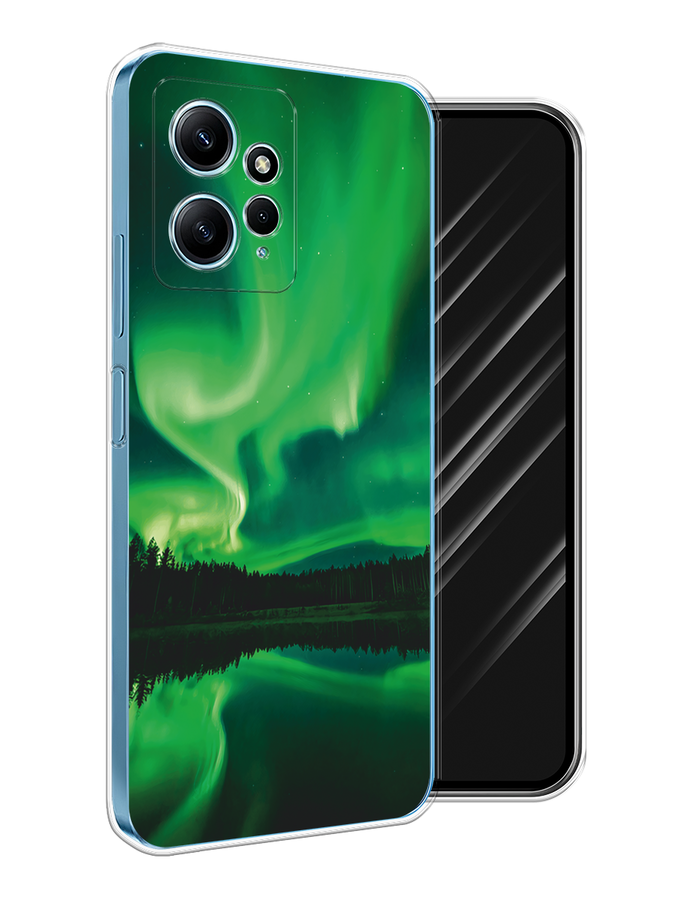 

Чехол Awog на Xiaomi Redmi Note 12 4G "Ночные пейзажи 7", Зеленый;черный, 318350-1