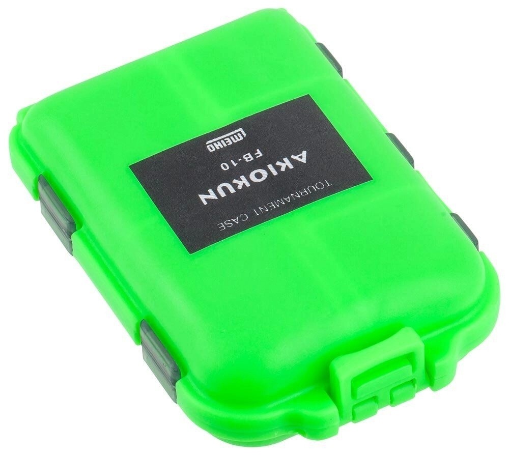 

Коробка рыболовная Meiho FB-10 FLY BOX Green 97х65х30, Зеленый