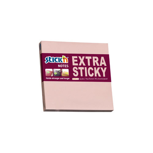 

Упаковка блоков самоклеящихся STICK`N 21661, 76x76, 90 л, пастель, розовый 12шт в упак.