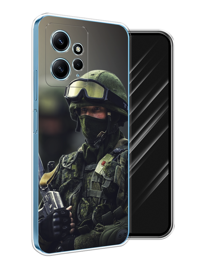 

Чехол Awog на Xiaomi Redmi Note 12 4G "Солдат", Зеленый;серый, 318350-1