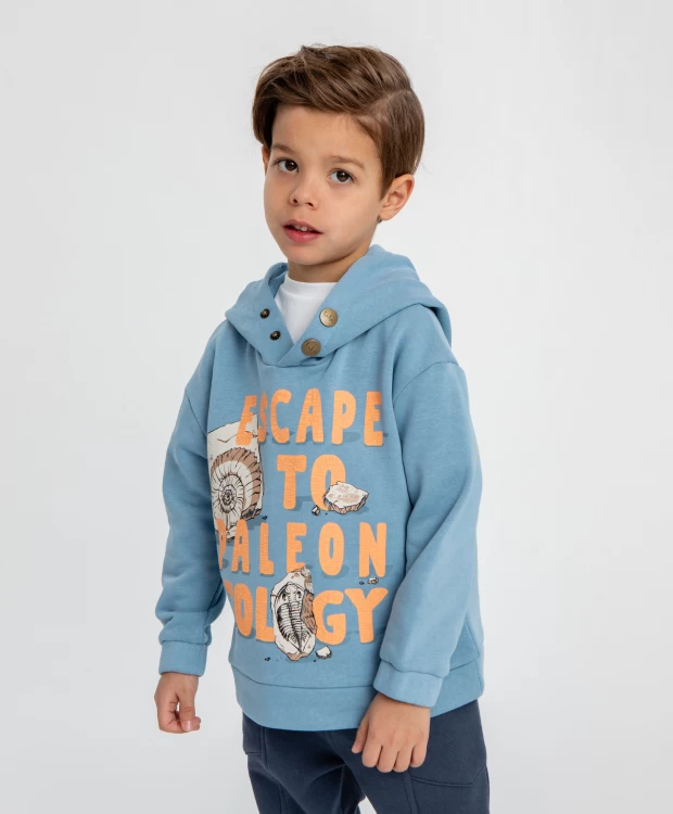 

Худи Button Blue 124BBBMC16032600, голубой, 128, 124BBBMC16032600