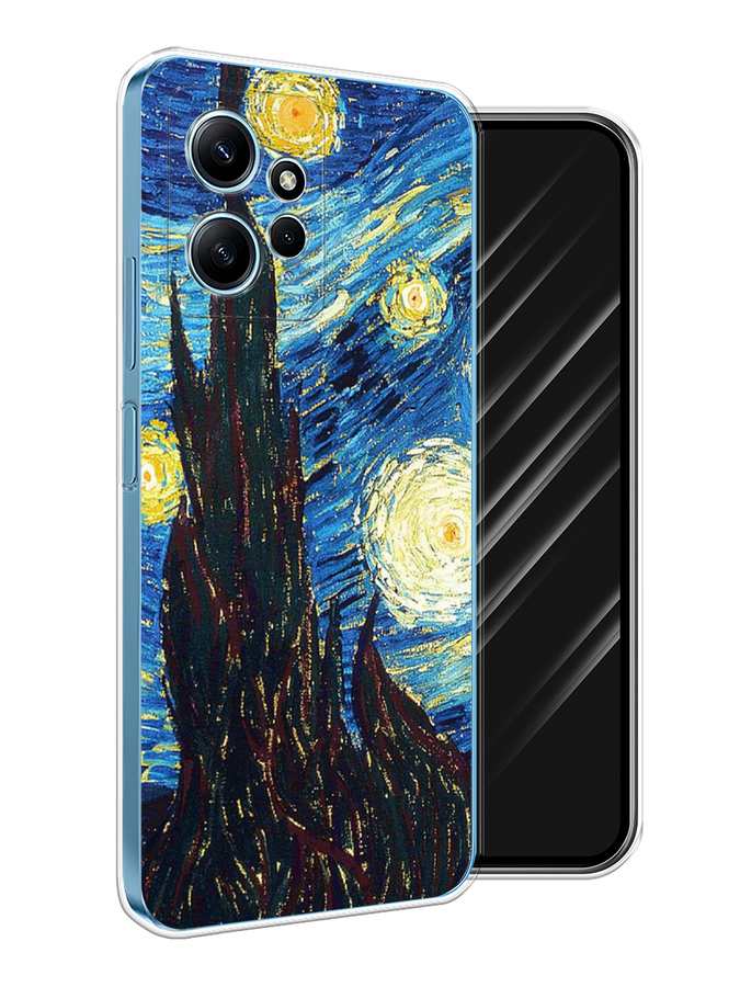 

Чехол Awog на Xiaomi Redmi Note 12 4G "Ван Гог Звездная ночь", Желтый, 318350-1