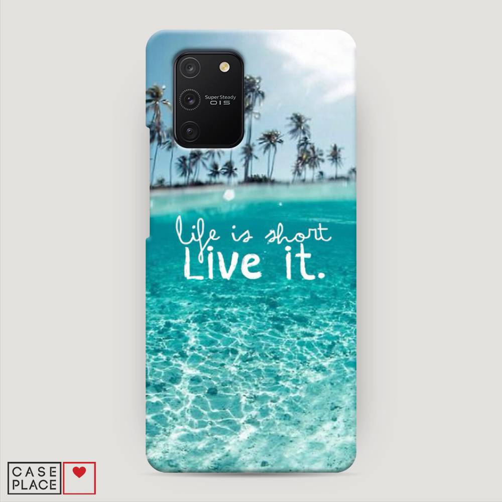 

Пластиковый чехол "Live it" на Samsung Galaxy S10 Lite, 210020-5