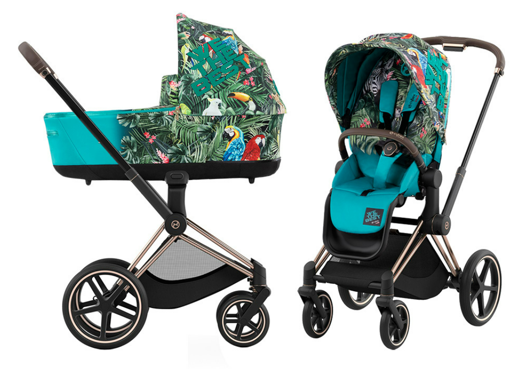 фото Коляска 2в1 cybex priam iv dj khaled we the best шасси rosegold