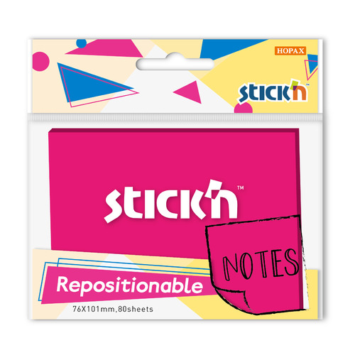 

Упаковка блоков самоклеящихся STICK`N 27075, 76x101, 80 л, 1 цв, пурпурный неон 12шт в уп., Фиолетовый