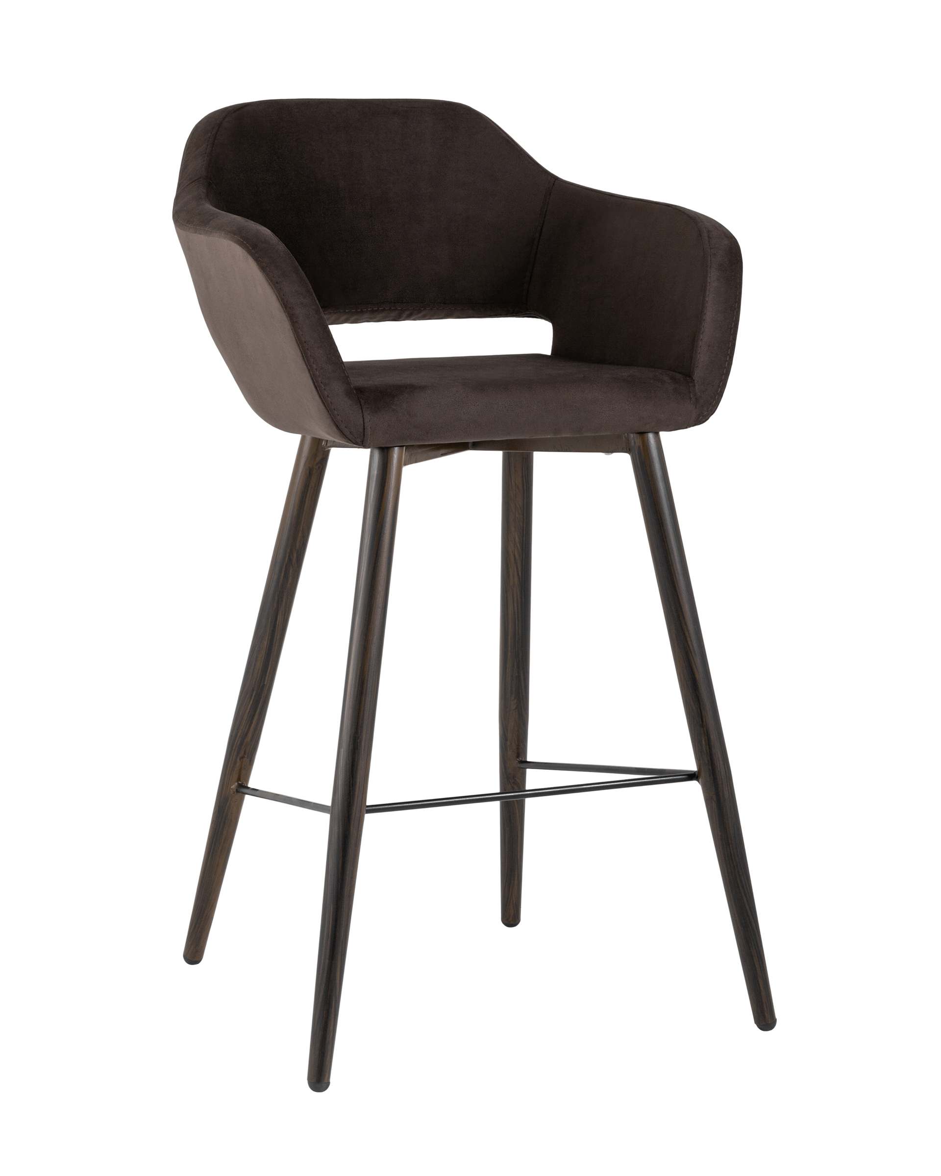 

Барный стул Stool Group Саймон УТ000025187, коричневый/темно-коричневый, Саймон