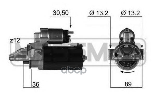 

Стартер FORD TRANSIT PEUGEOT BOXER 06- 220353