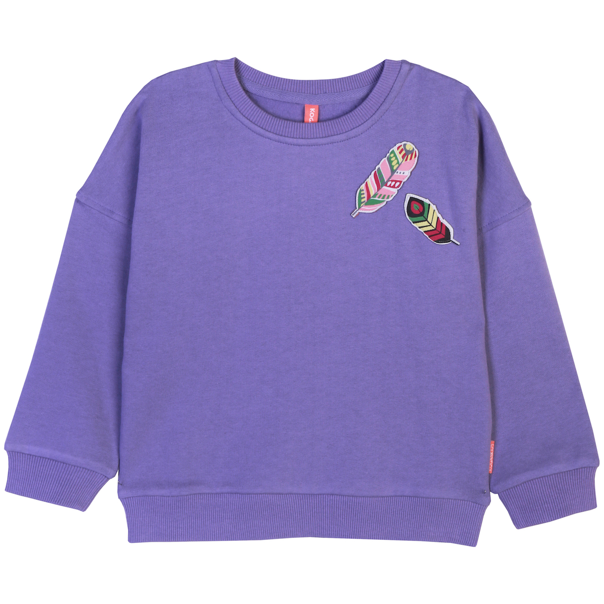 

Свитшот детский Kogankids 301-321-14 фиолетовый р.128, 301-321-14