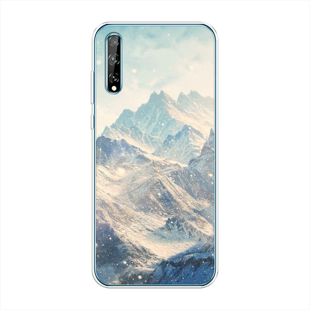 

Чехол Awog на Huawei P Smart S "Горы 4", Голубой, 6103550-4