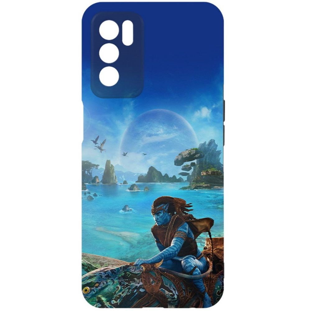 

Чехол-накладка Софт Аватар - Пандора для Oppo A16