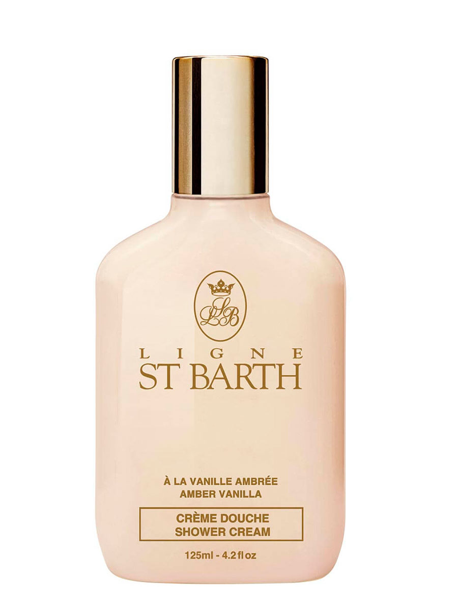 Крем для душа Ligne St Barth с экстрактом янтарной ванили соль для ванны чистое счастье с 8 марта тюльпаны аромат ванили 200 г