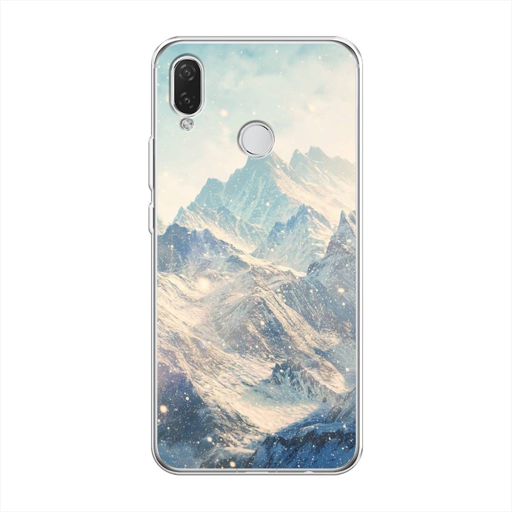 

Чехол Awog на Huawei Nova 3i "Горы 4", Голубой, 68350-4