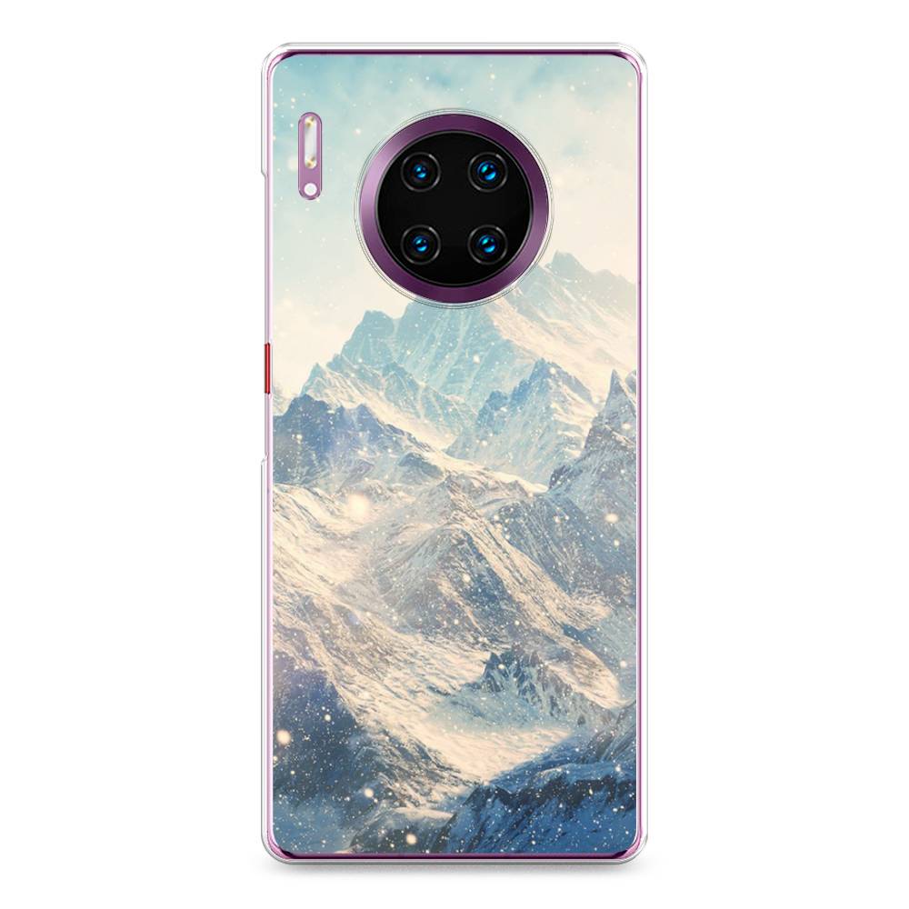 

Чехол Awog на Huawei Mate 30 Pro "Горы 4", Голубой, 610450-4