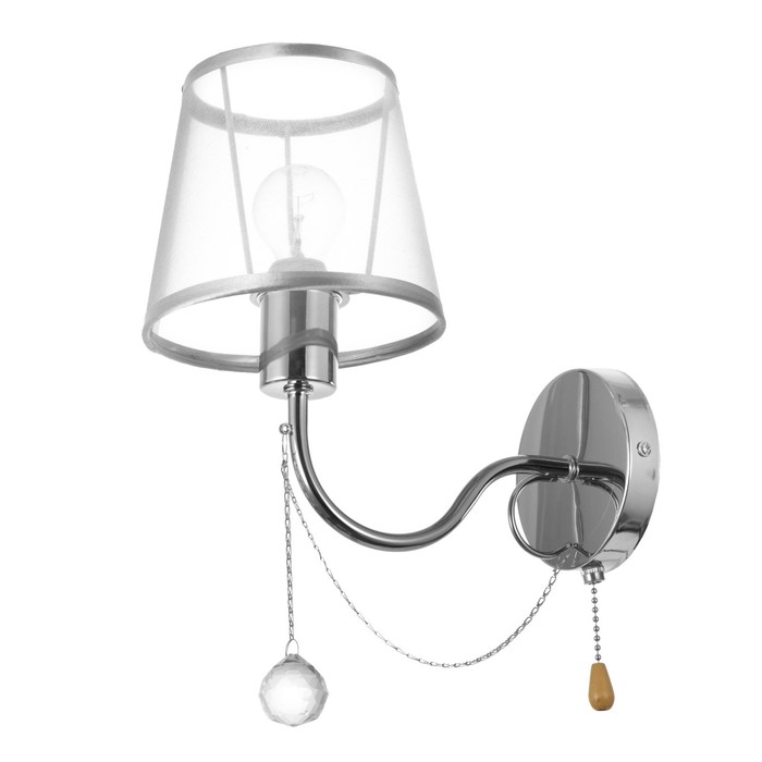 

Бра 662425/1 E14 40Вт хром 26х15х26 см