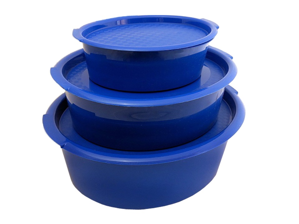 Набор походной посуды Solaris S1301 3 предмета, синий