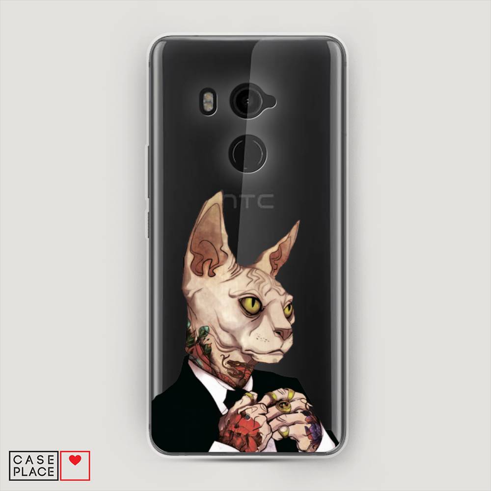 

Чехол Awog на HTC U11 Plus / Эйчтиси U11 Plus "Татуированный сфинкс", Разноцветный, 102150-7