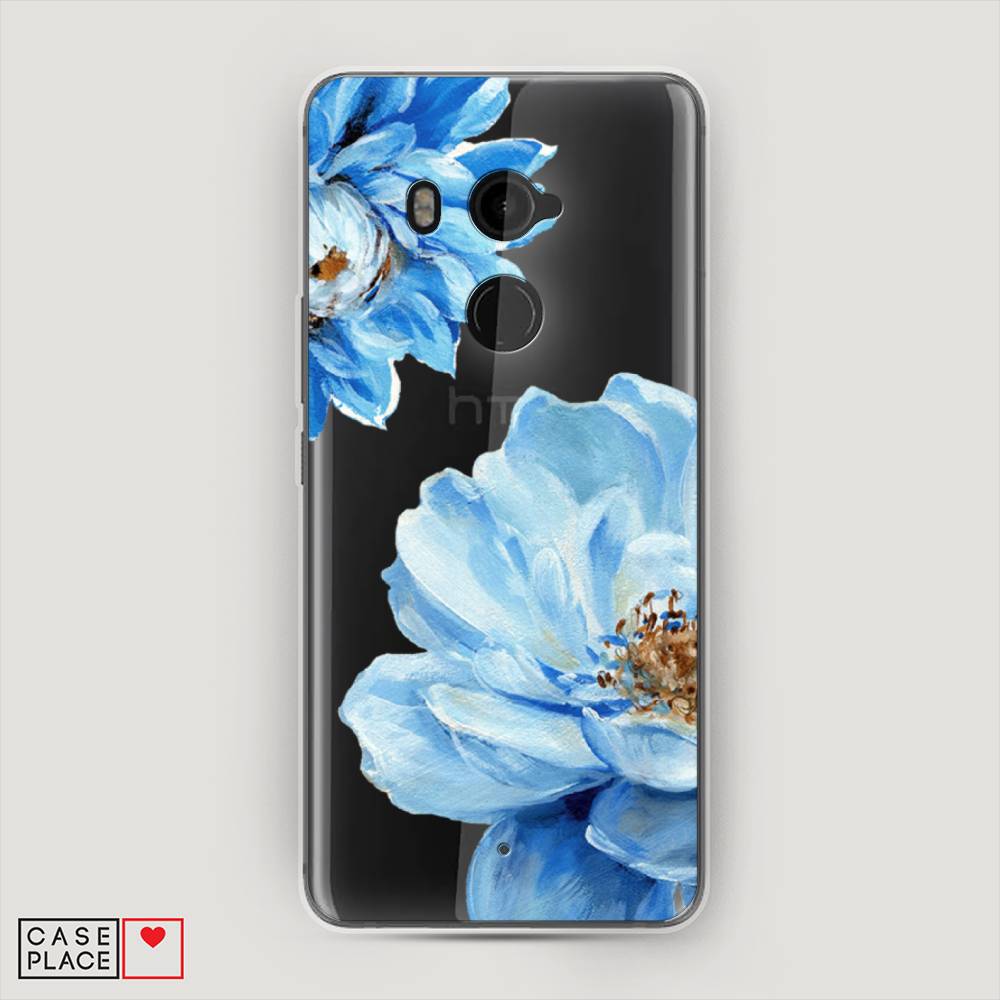 

Чехол Awog на HTC U11 Plus / Эйчтиси U11 Plus "Голубые клематисы", Разноцветный, 102150-8