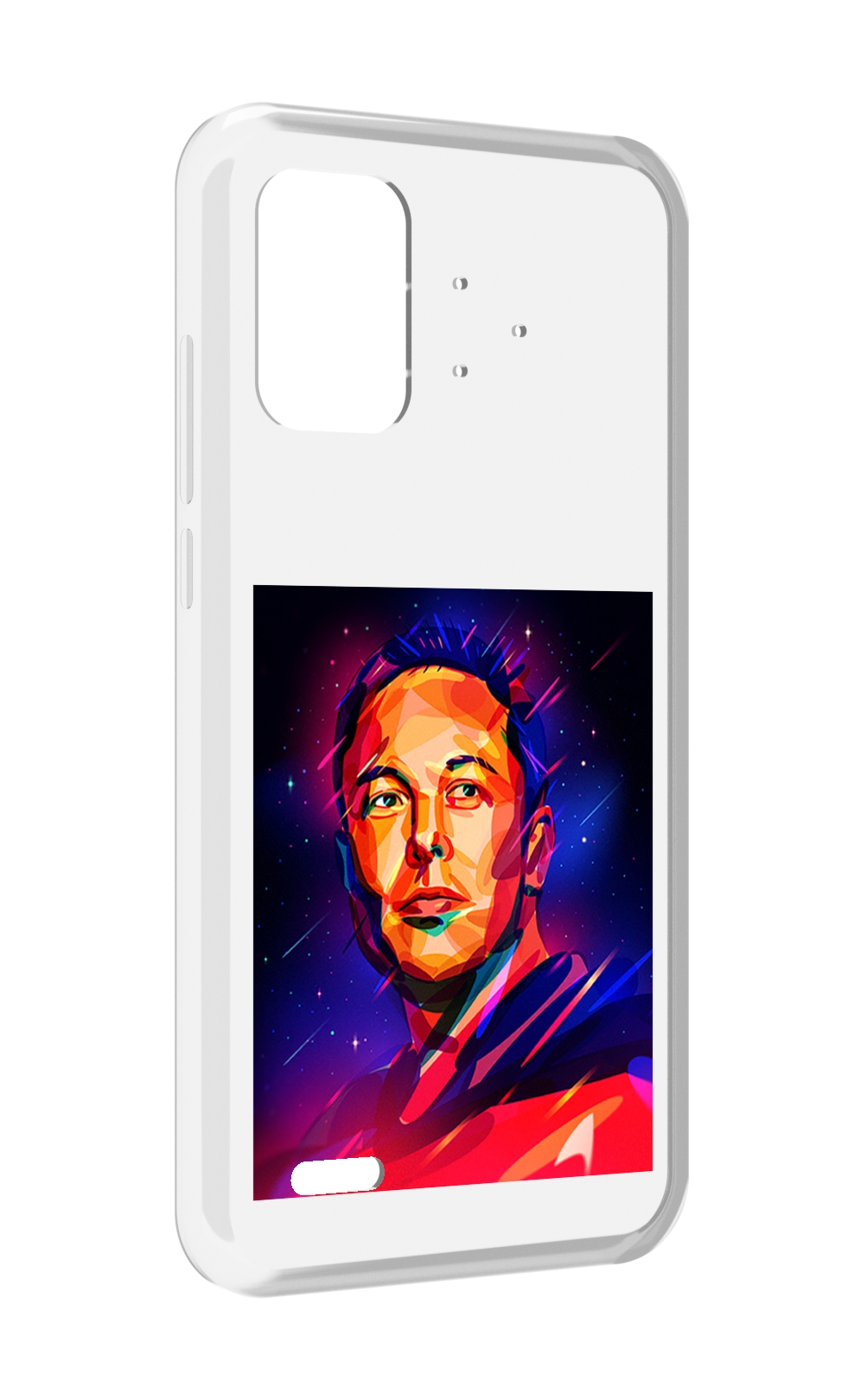 

Чехол MyPads Илон-Маск для UMIDIGI Bison Pro, Прозрачный, Tocco