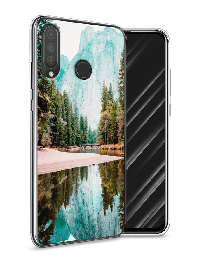 

Чехол Awog на Huawei P30 Lite "Горы 11", Зеленый;голубой, 67950-4