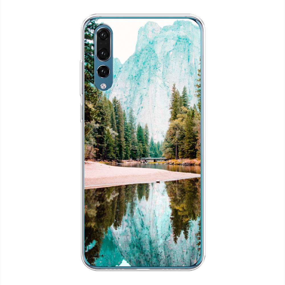 

Чехол Awog на Huawei P20 Pro "Горы 11", Зеленый;голубой, 65050-4