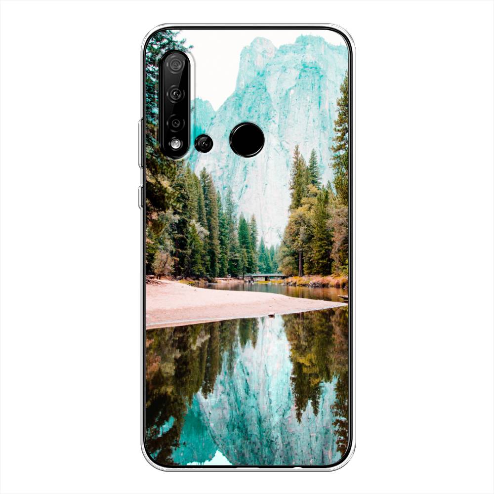 

Чехол Awog на Huawei P20 lite 2019 "Горы 11", Зеленый;голубой, 69750-4