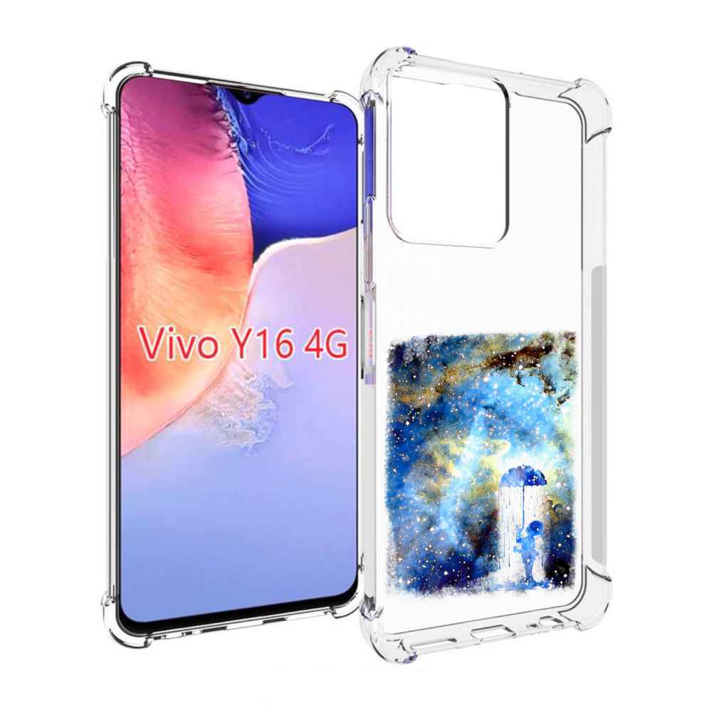 

Чехол MyPads мальчик в небе для Vivo Y16 4G/ Vivo Y02S, Прозрачный, Tocco