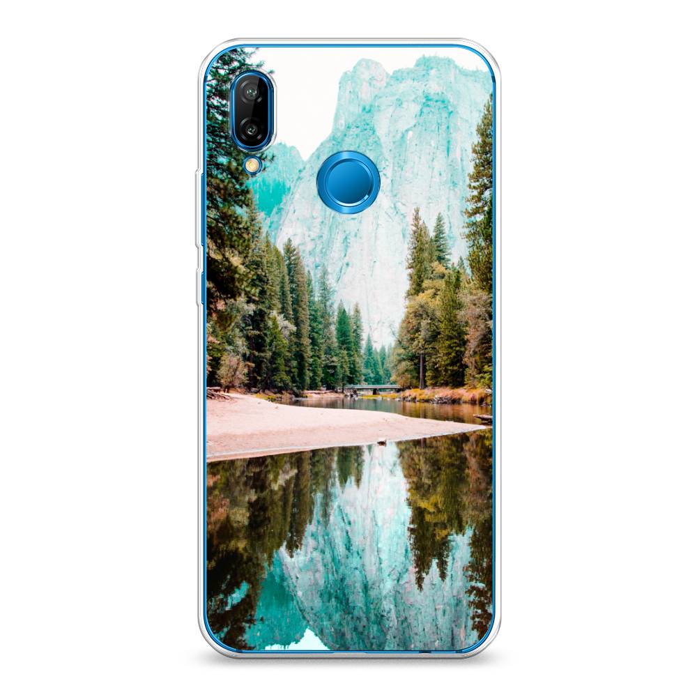 

Чехол Awog на Huawei P20 Lite "Горы 11", Зеленый;голубой, 64450-4