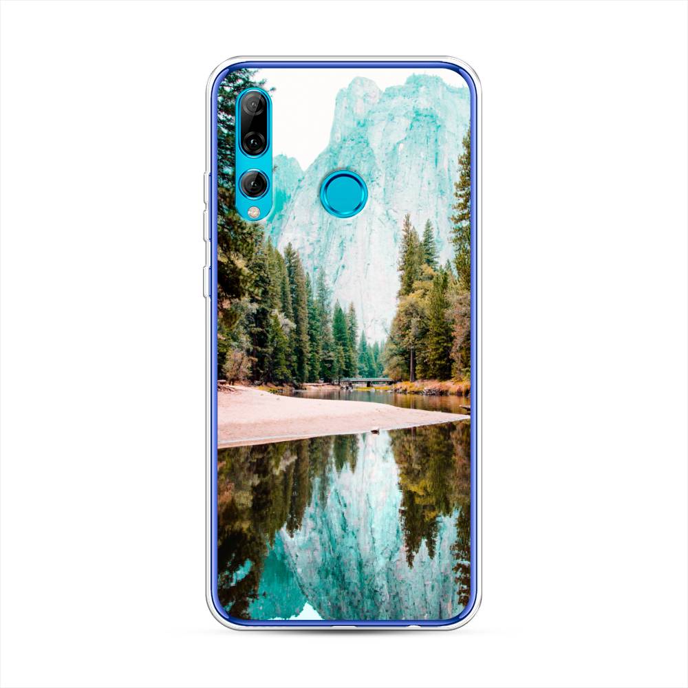

Чехол Awog на Huawei P Smart Plus 2019 "Горы 11", Зеленый;голубой, 69250-4