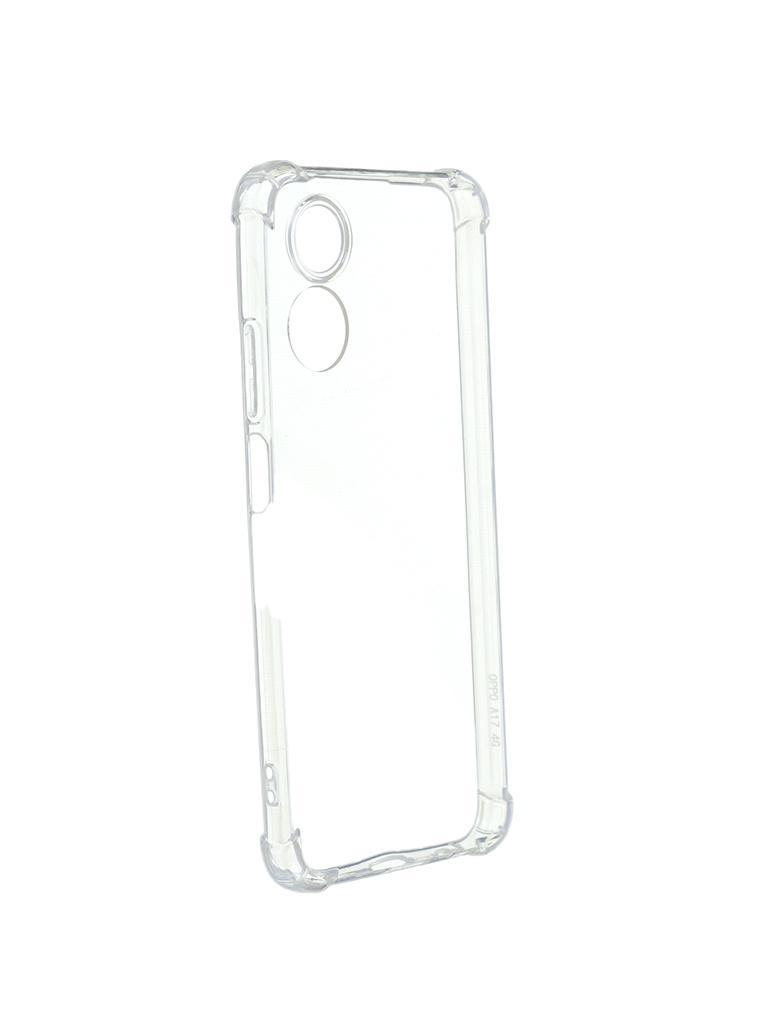 фото Чехол ibox для oppo a17 crystal с усиленными углами silicone transparent ут000033436