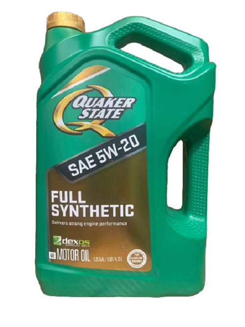 Моторное масло Quaker State синтетическое Ultimate Durability Full Synthetic 5W20 4,73л