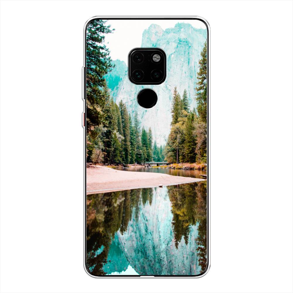 

Чехол Awog на Huawei Mate 20 "Горы 11", Зеленый;голубой, 66850-4