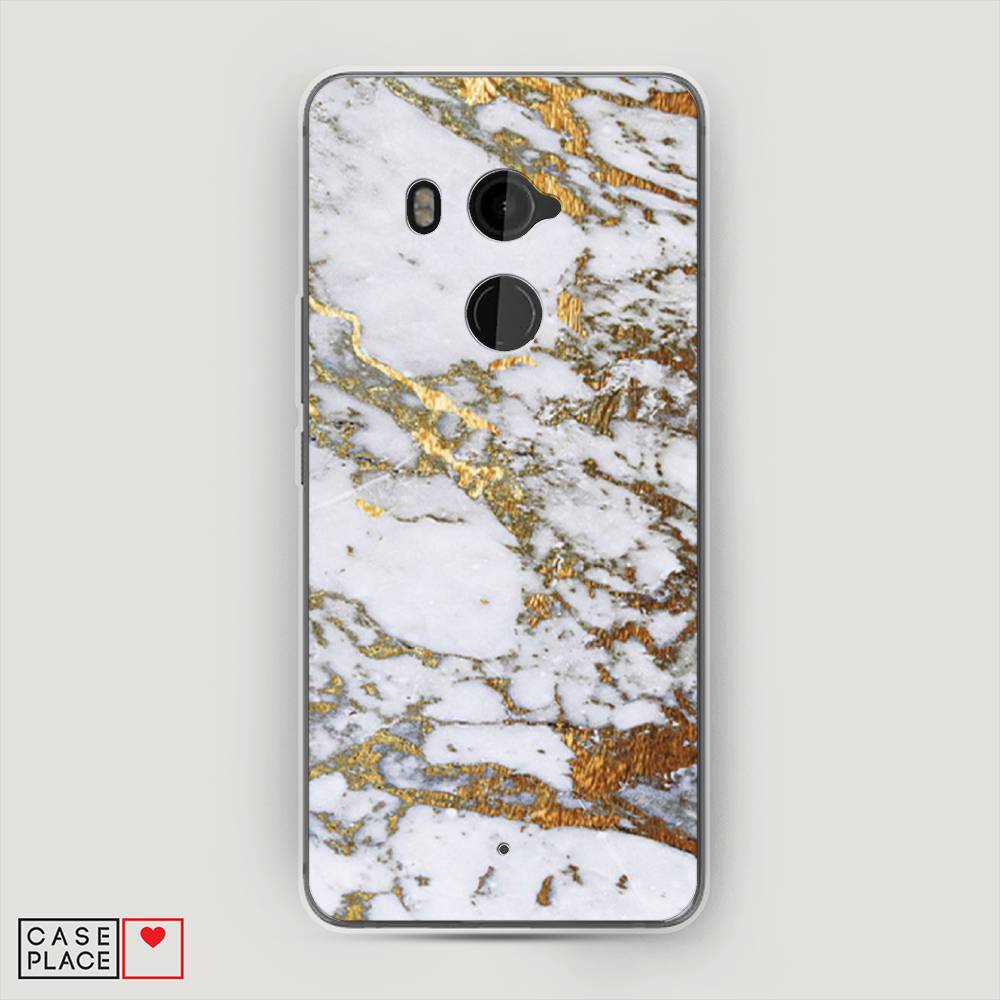 

Чехол Awog на HTC U11 Plus / Эйчтиси U11 Plus "Белый мрамор", 102150-3
