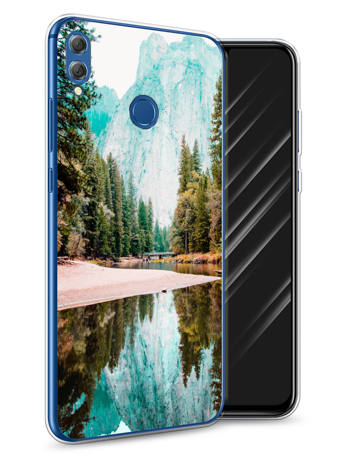 

Чехол Awog на Honor 8X "Горы 11", Зеленый;голубой, 66750-4