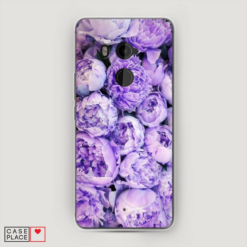 

Чехол Awog на HTC U11 Plus / Эйчтиси U11 Plus "Пионы сиреневые", Разноцветный, 102150-8