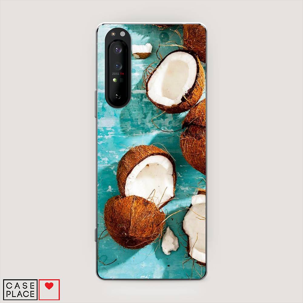 

Чехол Awog на Sony Xperia 1 II "Разбитые кокосы", Разноцветный, 54550-10
