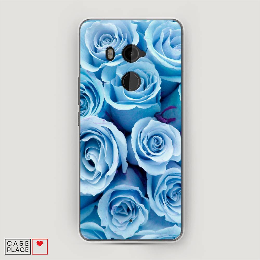 

Чехол Awog на HTC U11 Plus / Эйчтиси U11 Plus "Лазурные розы", Разноцветный, 102150-8
