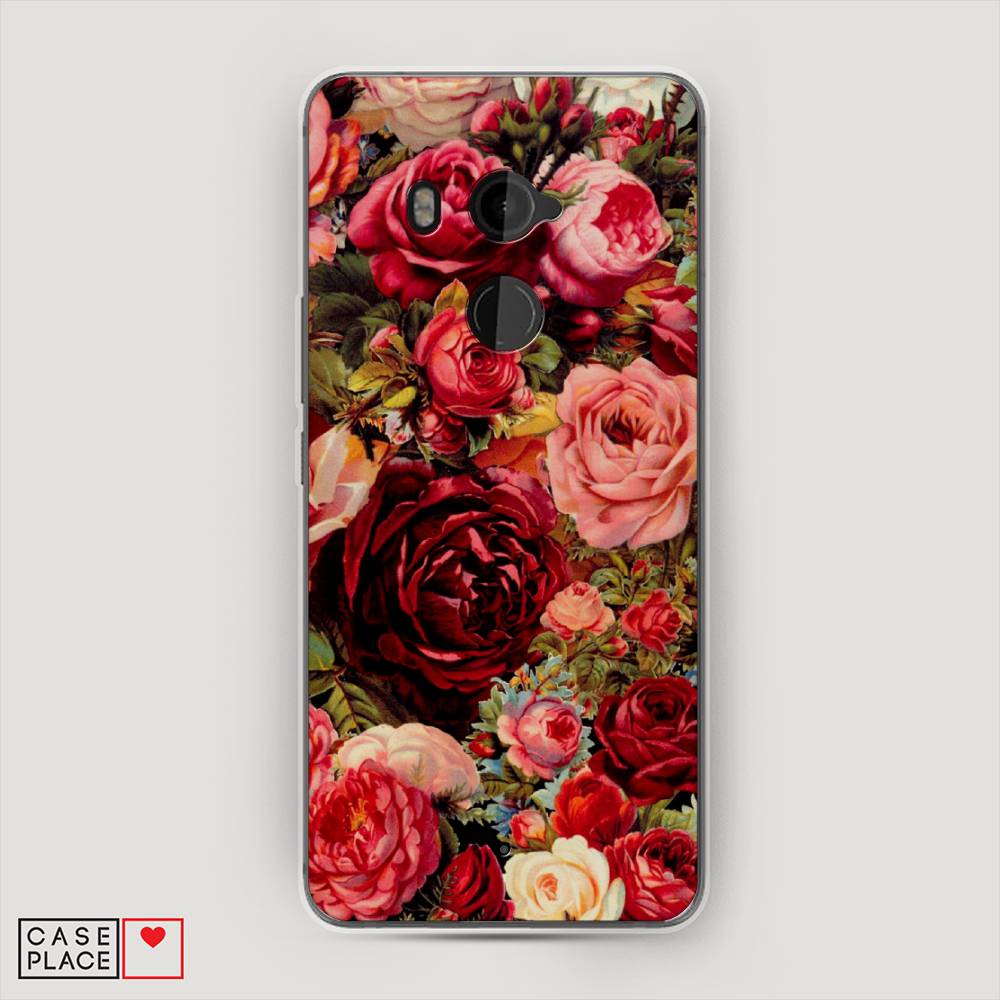 

Чехол Awog на HTC U11 Plus / Эйчтиси U11 Plus "Розы винтажные", 102150-8