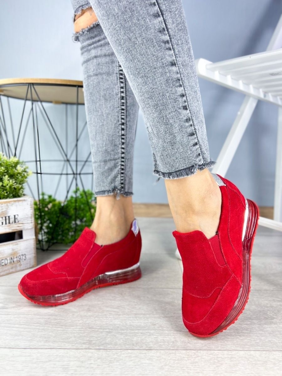 Полуботинки женские Lonza footwear FLM22-5 красные 40 EU