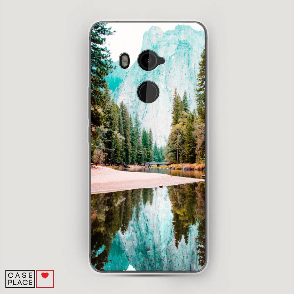 

Чехол Awog на HTC U11 Plus / Эйчтиси U11 Plus "Горы 11", Разноцветный, 102150-4
