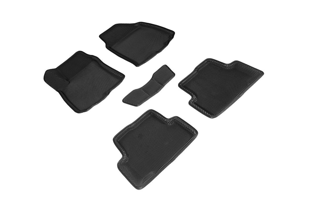 

Комплект автомобильных ковриков SeinTex Коврики 3D Chevrolet Aveo II 2011- чер