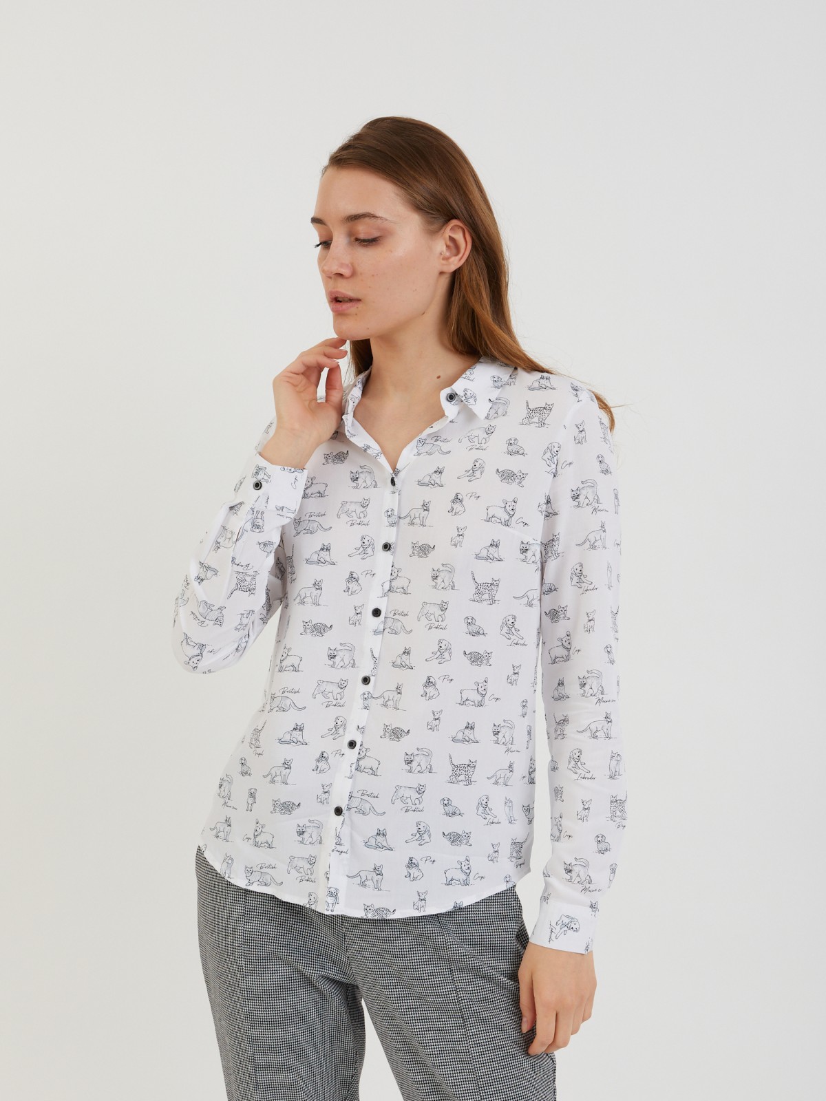 

Блуза женская Zolla z02132115904310P0 бежевая XS, z02132115904310P0