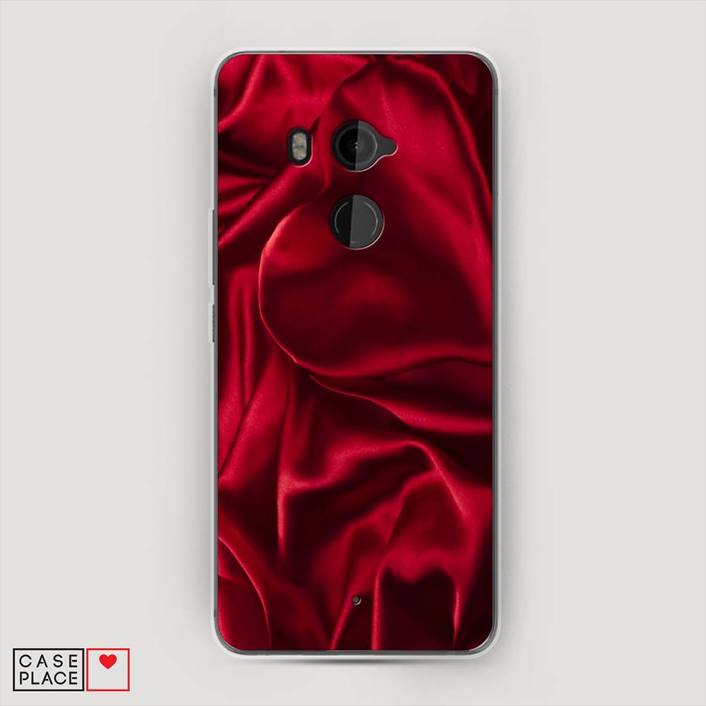 

Чехол Awog на HTC U11 Plus / Эйчтиси U11 Plus "Текстура красный шелк", Разноцветный, 102150-3